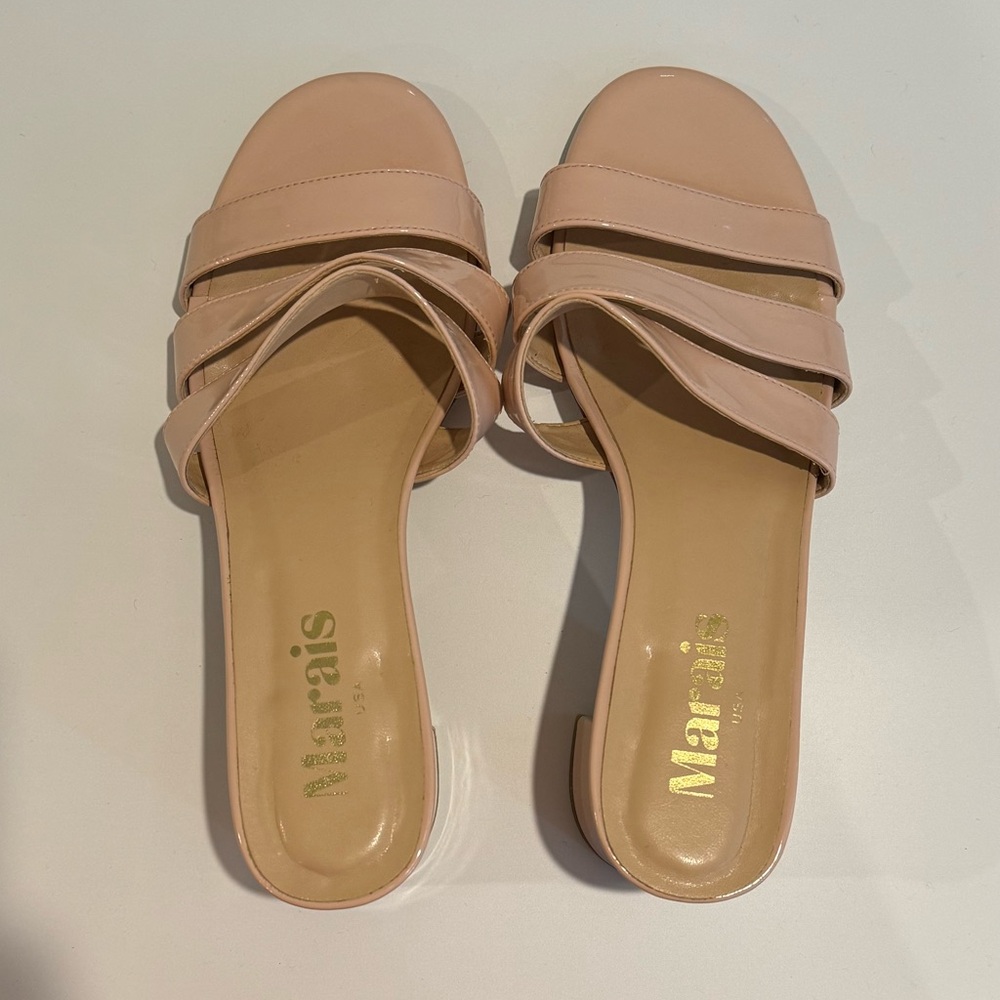 NWOT Marais USA Jane Mule Blush Pink